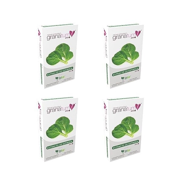 Granatum Plus - Extrait dÉpinard - 20-Hydroxyecdysone - Complément Alimentaire - Bien-être Métabolique - Performance Sportiv