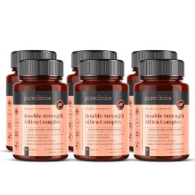 Complexe de Silice Double Force – 15 mois de stock ! 500mg dextrait de Prêle x 540 comprimés 