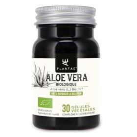Aloé Véra écologique * Plantae * 30 gélules végétales * Concentré de feuilles daloe vera * Digestion + système immunitaire