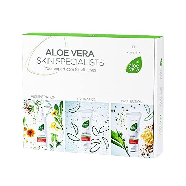 LR Aloe Vera Special Care Box concentré, propolis, spray durgence