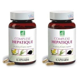 Laboratoires Ilapharm - COMPLEXE HEPATIQUE BIO - Vésicule et foie - Digestion - Flacon de 60 gélules Lot de 2 