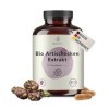 BIONUTRA® Artichaut en extrait BIO | 270 gélules de 700 mg | 2,5% de cynarine | 3 mois de consommation | Agriculture biologiq