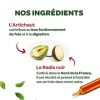 SUPERDIET- RADIS NOIR, ARTICHAUT BIO - Digestion facile & Transit naturel - Format nomade & éco - 30 Unidoses de 15 ml