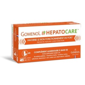 HEPATOCARE 40 comprimés - Complément alimentaire détoxification du foie - Laboratoire du Gomenol