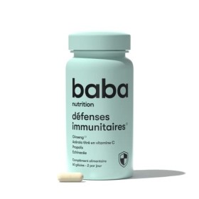 Baba Nutrition Immune Booster Complément Alimentaire Pour Renforcer Votre Système De Défense Naturel | Riche En Vitamines Et 