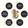 HERBESAN®- HÉPADETOX - Bien-être du foie, Excès alimentaire- Titré en sylimarine : 42 mg - Complexe de 3 plantes, Calcium et