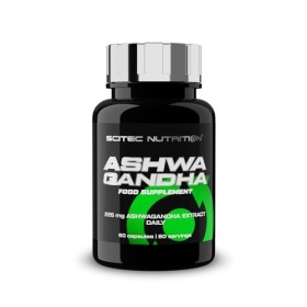 Scitec Nutrition Ashwagandha | Ashwagandha extrait de racine | Pour soutenir votre système immunitaire et votre niveau de str