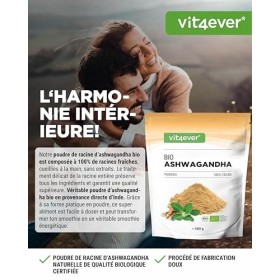 Poudre De Racine DAshwagandha Bio 600g - 100% Véritable Ashwagandha Indien Withania Somnifera Issu De LAgriculture Biolog