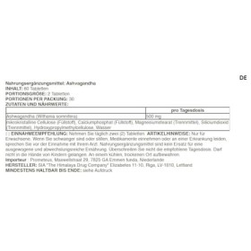 Himalaya - ASHVAGANDHA PURE HERBS | Ashwagandha Capsules | Soutien naturel pour la gestion du stress et lénergie - 60 capsul