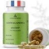 Ashwagandha Extra Fort 1400 mg/Jour pour REDUIRE LE CORTISOL et une Relaxation Totale | FACILE À AVALER | Plante adaptogene, 