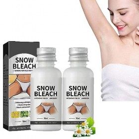 Snow Bleach Cream Partie Privée - Snow Bleach, Snow Bleach Intensif Pour Le Visage Et Le Corps, Snow Bleach Cream Pour Partie