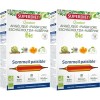 SuperDiet Quator Passiflore Aubépine Angélique Eschoscholzia 20 ampoules de 15ml soit 300ml - BIO Lot de 2 
