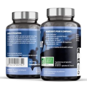 Complexe de plantes - Atout Cœur Bio - 400 mg - Ail, Aubépine, Aubier de Tilleul, Olivier - 200 comprimés