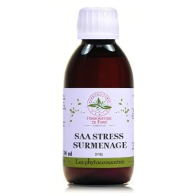 Phyto-Concentré SAA Stress Surmenage 200ml - Herboristerie de Paris - Formule Naturelle avec Aubépine et Mélisse