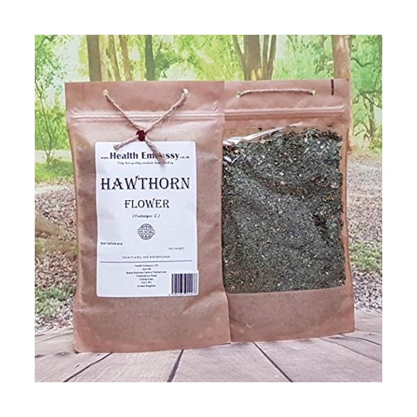 Health Embassy Aubépine Fleur Crataegus L. / Hawthorn Flower, 50g