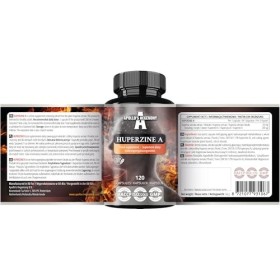 Huperzine A 200 mcg dans chaque gélule - 120 gélules végétaliennes - 4 mois dapprovisionnement pour le soutien cognitif - Hu