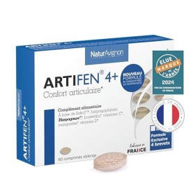 Laboratoire NaturAvignon Artifen4+ | 5 actions sur les articulations, os, cartilage, tendons | Harpagophytum + Manganèse + Bo
