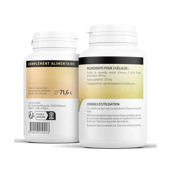 Boswellia 270 mg - 200 gélules