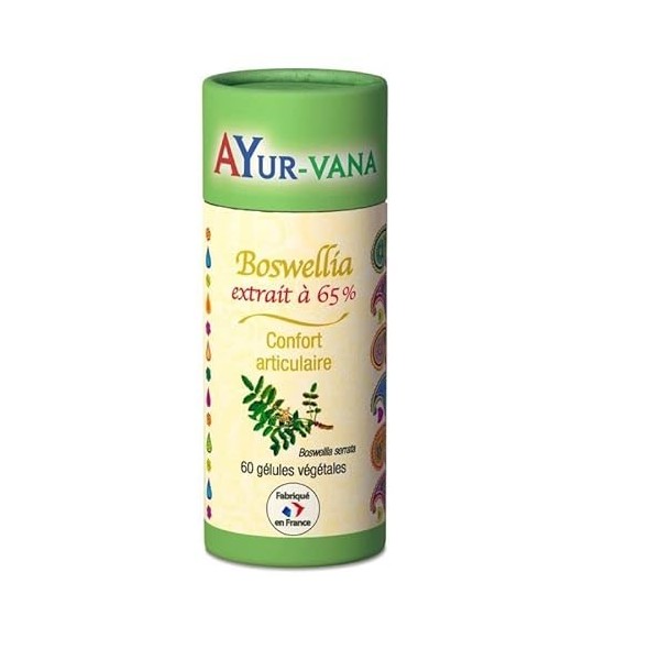 AYur-vana Boswellia E.S 65% 120 Gélules