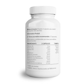 Complexe nuit de Theonia avec 100 mg L-tryptophane, camomille et Mélisse Supplément naturel pour le sommeil et la relaxation 