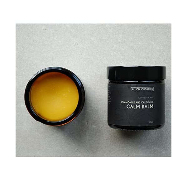 Alucia Organics Certified Organic Chamomile and Calendula Calm Balm 50g