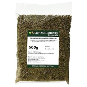 JustIngredients Essential Fleurs de Camomille Allemande 500 g