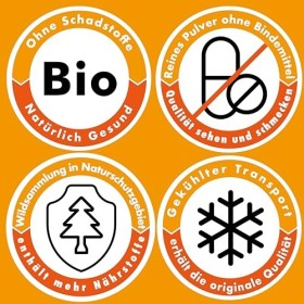 Lions Mane Extrait BIO Hericium Erinaceus | Crinière de Lion - Concentration&Mémoire | 30% Polysaccharides, 20% Bêta-Glucan