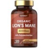 Lions Mane Mushroom Bio 3000mg | Criniere de Lion Haute Résistance | 120 Capsules Végétaliennes | par Horbaach
