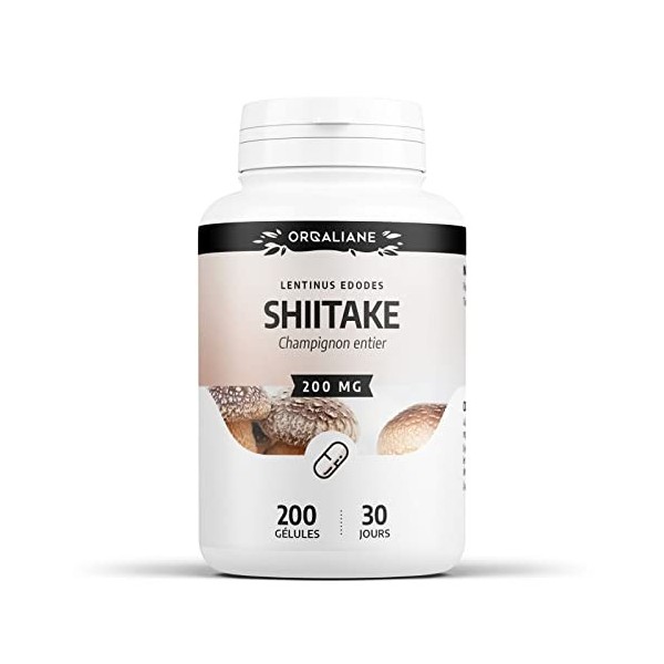 Shiitake 200mg - 200 gélules