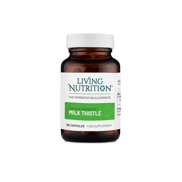 Living Nutrition Chardon-Marie germenté Fermenté Bio