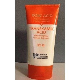 Belo Intensive Whitening Body Cream Spf 30 Kojic Acid + Tanexamic Acid 150ml by Belo