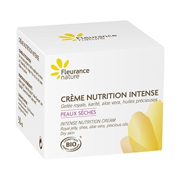 Fleurance Nature Crème Nutrition Intense Cosmétique Bio 50 ml
