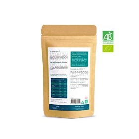 Chlorella Bio AB • 100g en poudre pure • Riche en vitamine B12 & Protéines • Ecocert • Sans Métaux Lourds • Détoxifie l’organ