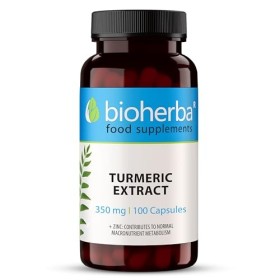 Curcuma Gélules 350 mg - 300 pcs : Antioxydant Puissant et Soutien Articulaire par BIOHERBA