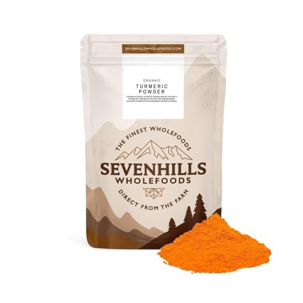 Sevenhills Wholefoods Poudre De Curcuma Crue Bio 1.8kg