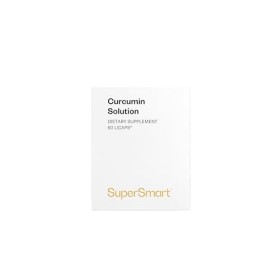 Supersmart - Tumeric Curcumin Solution - Curcuma - Conditionnement en Capsules LICAPS® 185 Fois plus Biodisponible que la Cu