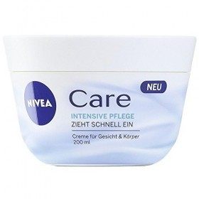 Nivea Care Intensive cream for face, body and hands 200 ml