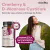 Complément alimentaire Canneberge et D-Mannose, 670 mg, 60 gélules végétales, 40,2 g, 100% Vegan