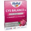 Alvityl Cys Balance 36 – Probiotiques - Cranberry 36 mg de PAC ProAnthoCyanidines - Complexe de 7 souches probiotiques : 9 