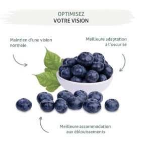 BLANCHE BRESSON - Phyto Myrtille - Confort Visuelle Nocturne - Éblouissements nocturnes & Soutient Visuel - Riches En Vitamin