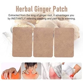 Yuemsh Lot de 200 pansements au gingembre pour améliorer la circulation , soulager la douleur et améliorer le sommeil