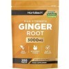 Gingembre 3000mg | 200 Comprimés Végétaliens | Gingembre en Poudre | Source de Fer, Potassium, Vitamine C, Magnésium | Zingib