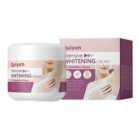 FOCCAR Crème décolorante pour Les aisselles - Crème de Soin des aisselles 30g,Crème Décolorante Intensive Blanche pour Maillo