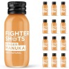 Fighter Shots Gingembre + Miel de Manuka 12x60ml | Pour la digestion | Renforce limmunité | 100% Naturel | Sans conservate