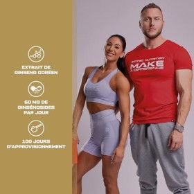 Scitec Nutrition Mega Ginseng - Extrait de Ginseng Coréen pour une supplémentation naturelle, 100 Capsules