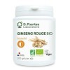 D.PLANTES - Ginseng Rouge Bio - Complément Alimentaire - Fatigue & Immunité - Fabriqué en France - 200 Gélules