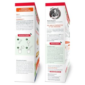 SUPERDIET – GINSENG BIO – Énergie & Dynamisme – Phytothérapie – Fabrication française – 20 ampoules de 10 ml