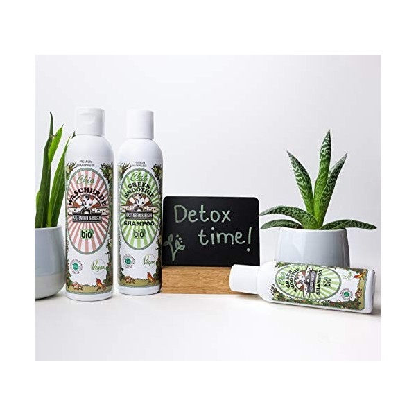 Chia wasc Feux – Bio, vegan 100% naturelle & MOUSSE Idéal pour les cheveux naturels sans Lavage – Produits de soins cheveux B