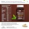 BioVitalia Prostate Shield Capsules - High Dosage with Turmeric, Linseed, Green Tea, lycopene, Pumpkin Seeds, pygeum bark, be