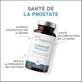 Complexe PROSTATE | Protection de la Prostate et Confort Urinaire Homme | Lutte Naturellement et Efficacement contre l’HBP et
